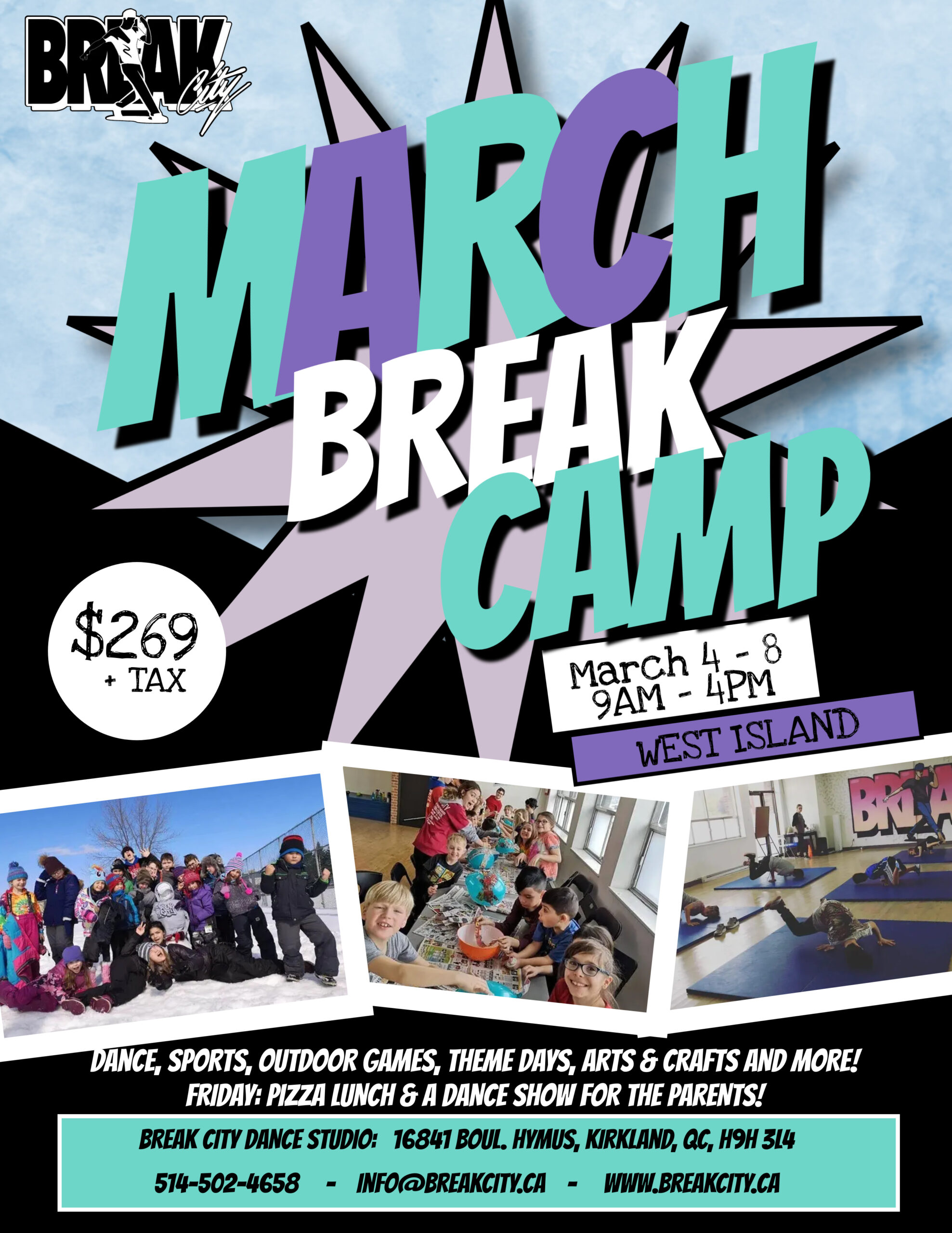 March Break Camp 2024 Break City